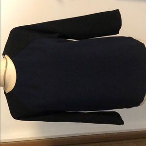 Like new jcrew blouse. Size 2. Navy/ black